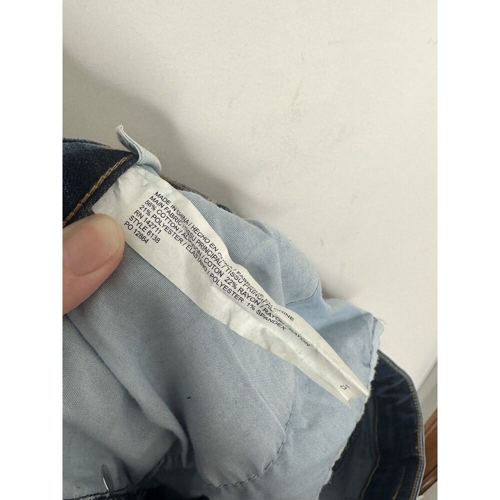 ELOQUII Denim Jeans Womens Size 16 Blue Boot Cut Denim Pockets - Picture 4 of 7